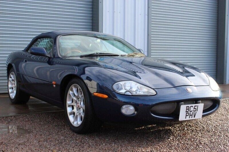 Blue Used 2001 Jaguar XKR Supercharged Cabriolet | £16,995 - Image 1/4