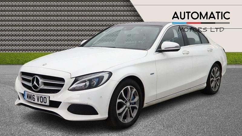 Used Mercedes C350e Premium Plus 2016 White Sedan