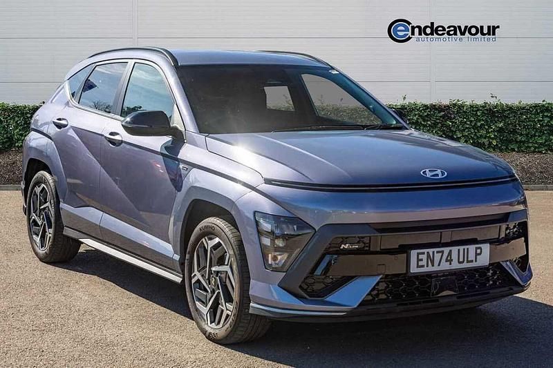 Used Hyundai Kona N Line 129 HP (94 kW) 2025 Blue SUV