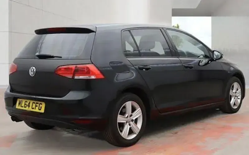 Used VW Golf VII Match 122 HP (89 kW) 2014 Black Hatchback