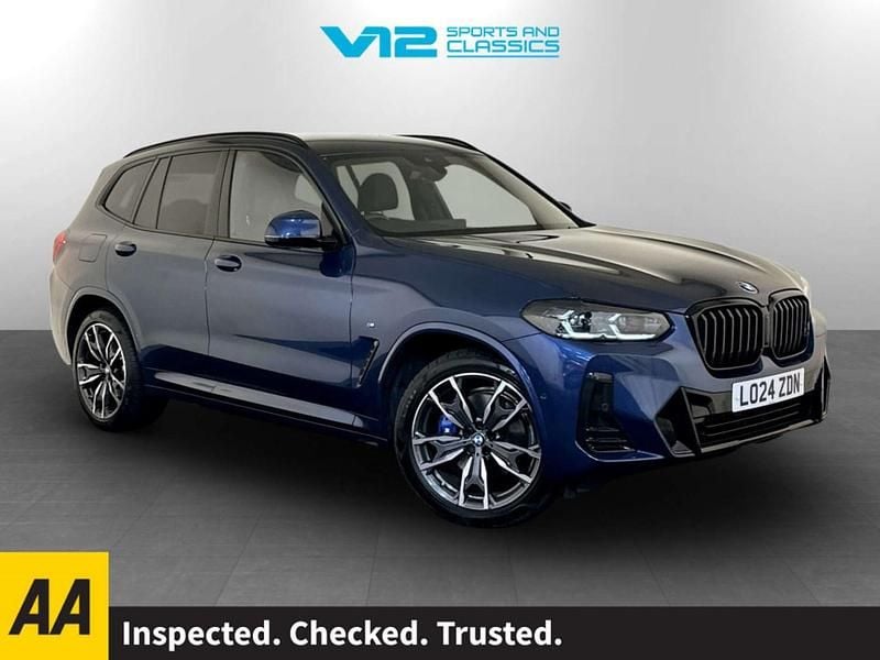 Blue Used 2024 BMW X3 M Sport SUV | £34,895 (Good price) - Image 1/2
