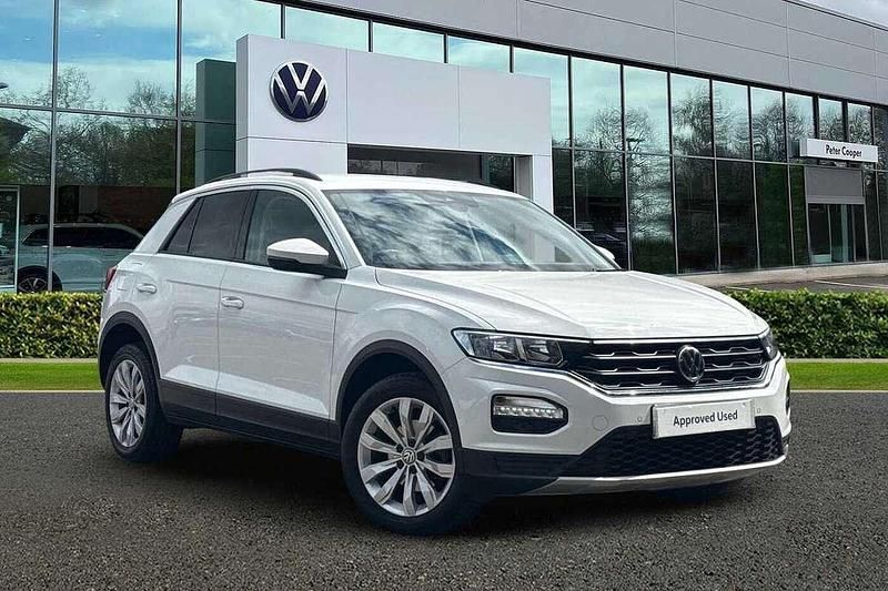 White Used 2020 VW T-Roc SE SUV | £17,991 (Fair price) - Image 1/4