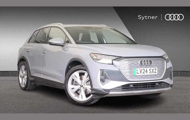 Grey Used 2024 Audi Q4 e-tron S-Line SUV | £31,000 (Super price) - Image 1/4