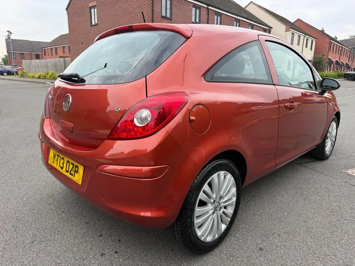Used Vauxhall Corsa 2013 Orange Hatchback