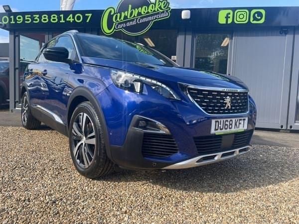 Used Peugeot 3008 GT-line 2018 Blue Hatchback