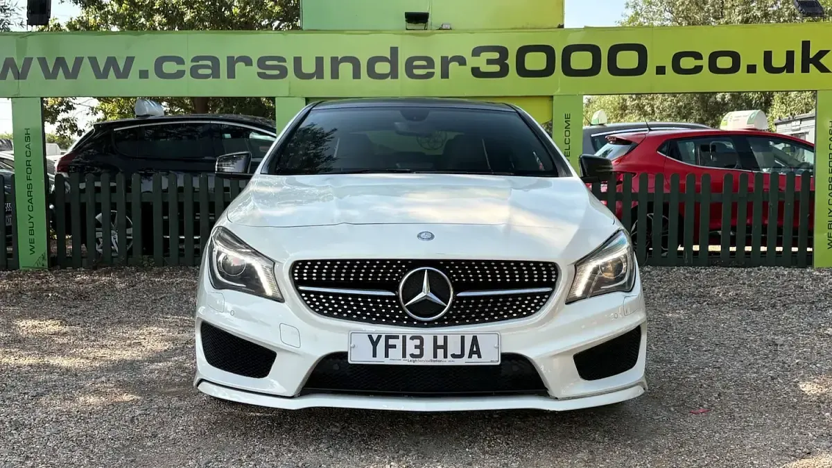 Used Mercedes CLA220 AMG 177 HP (130 kW) 2013 White Coupe