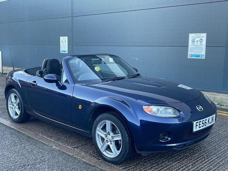 Used Mazda MX5 126 HP (92 kW) 2006 Blue Cabriolet