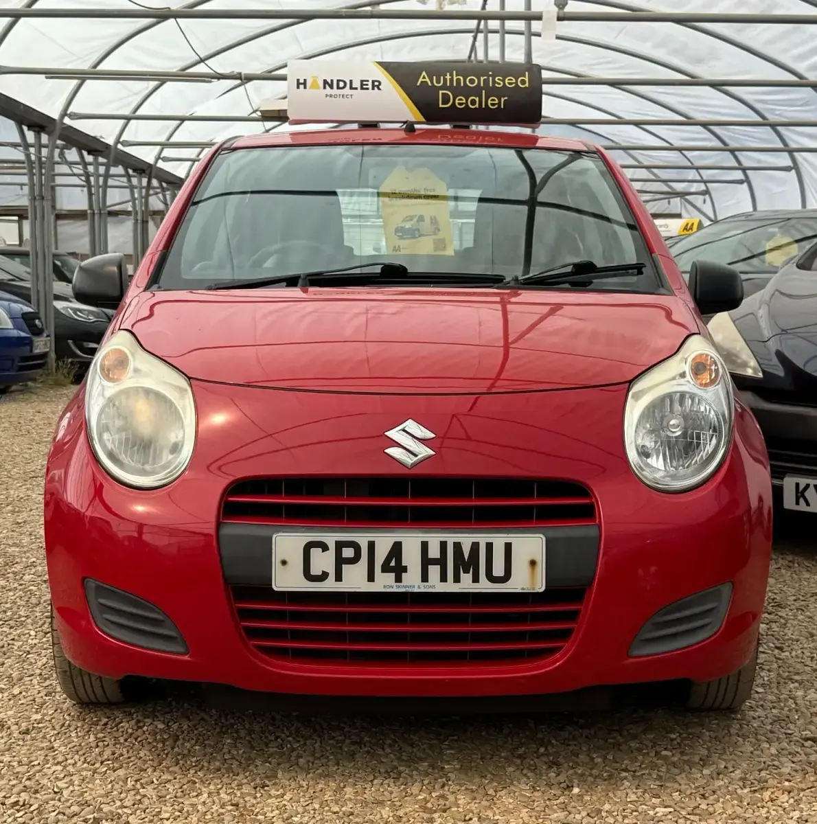 Used Suzuki Alto 68 HP (50 kW) 2014 Red Hatchback