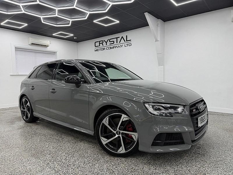 Grey Used 2020 Audi S3 Sportback Black Edition Hatchback | £23,995 (Good price) - Image 1/4