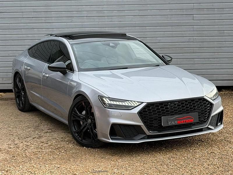 Used Audi A7 Sportback S-Line 286 HP (210 kW) 2018 Silver Hatchback
