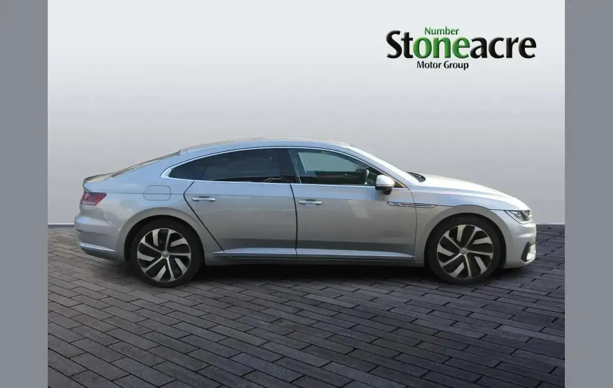 Used VW Arteon R-line 150 HP (110 kW) 2019 Silver Hatchback