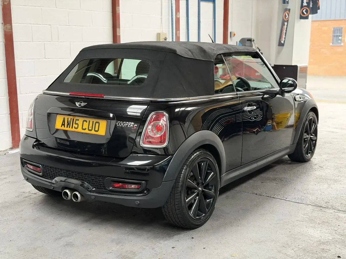 Used Mini Cooper S Cabriolet 184 HP (135 kW) 2015 Black Cabriolet