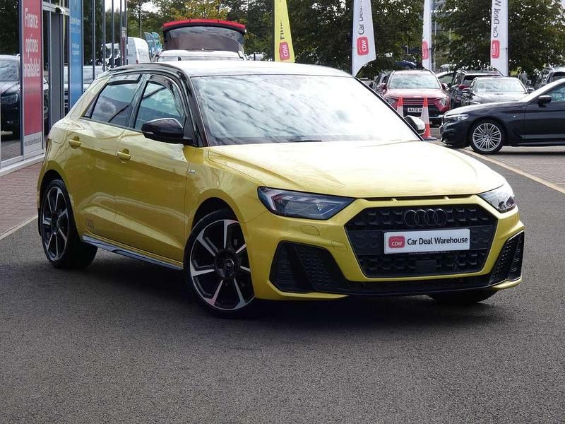 Yellow Used 2020 Audi A1 S-Line Hatchback | £18,698 (Fair price) - Image 1/4