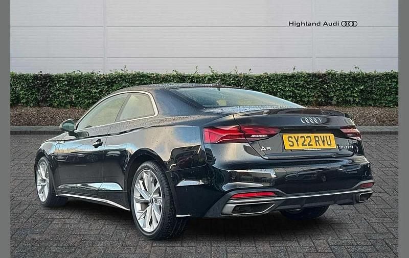 Second-hand Audi A5 Sport 150 CP (110 kW) 2022 Negru Coupe