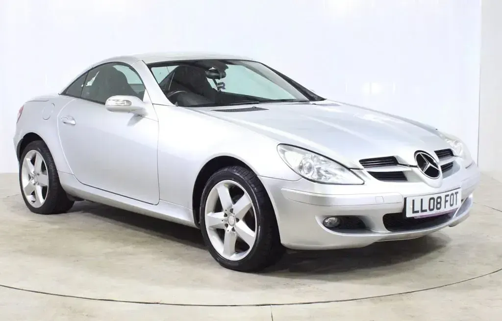 Used Mercedes SLK200 163 HP (119 kW) 2008 Silver Cabriolet