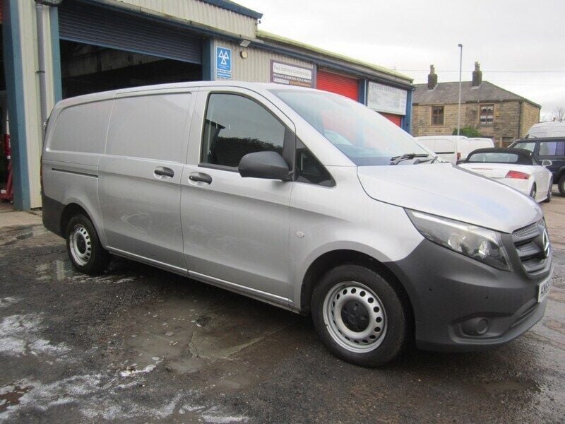 Silver Used 2019 Mercedes Vito MPV | £11,990 - Image 1/4