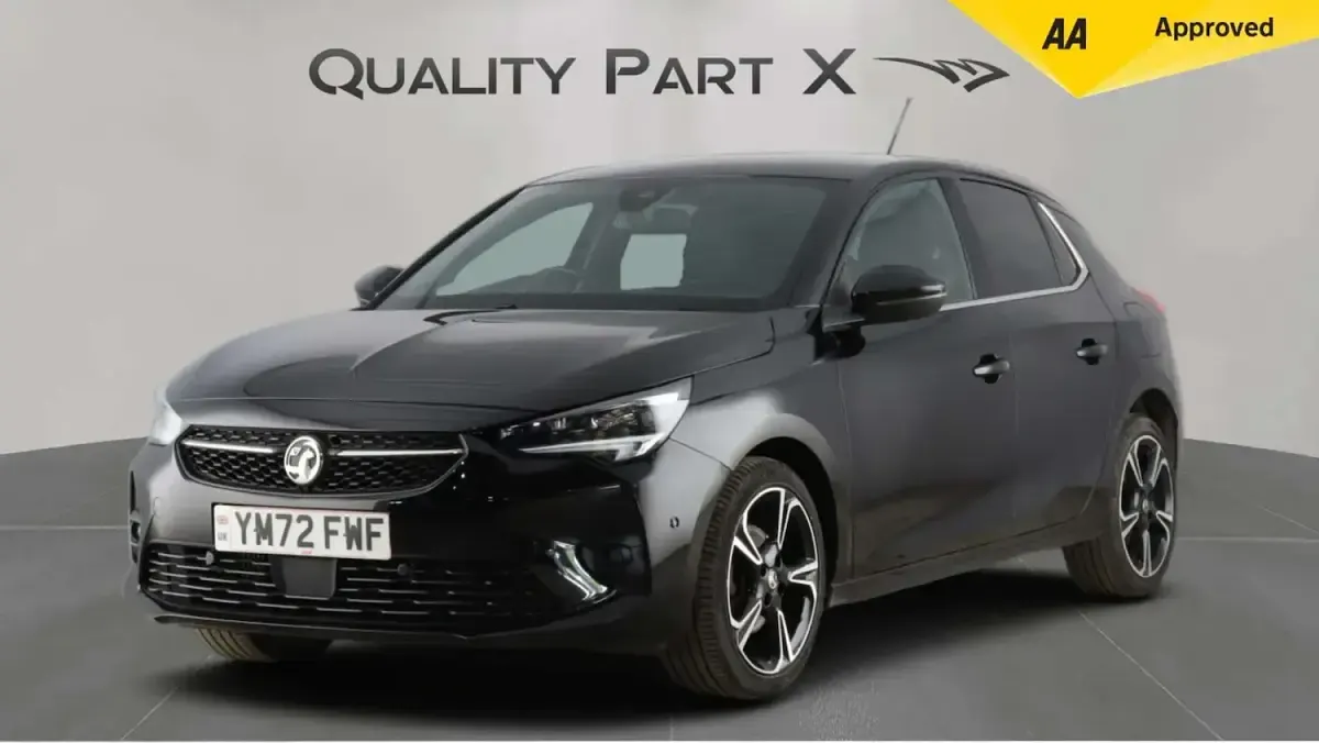 Used Vauxhall Corsa Ultimate 100 HP (73 kW) 2022 Black Hatchback