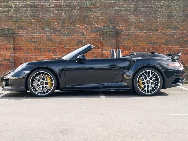 Used Porsche 911 Turbo S Cabriolet 560 HP (411 kW) 2014 Black Cabriolet