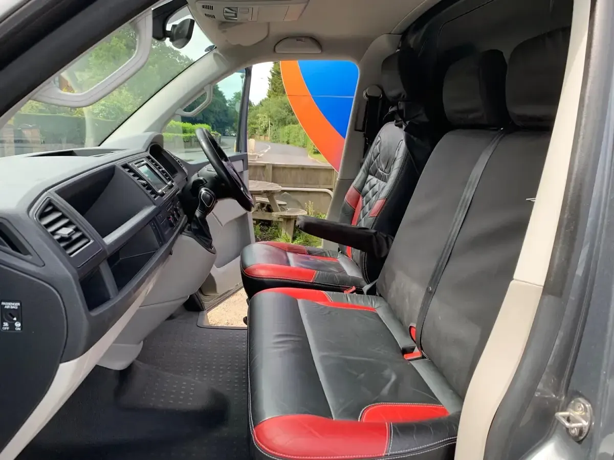 Used VW T6 Highline 204 HP (150 kW) 2018 Grey Van