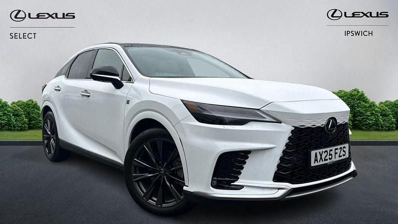 Used Lexus RX350h Sport Design Packet 2025 White Estate