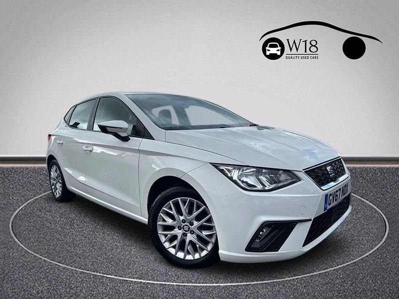 White Used 2018 Seat Ibiza SE Technology Hatchback | £8,950 (Fair price) - Image 1/1