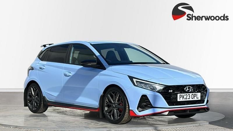 Used Hyundai i20 204 HP (150 kW) 2023 Blue Hatchback