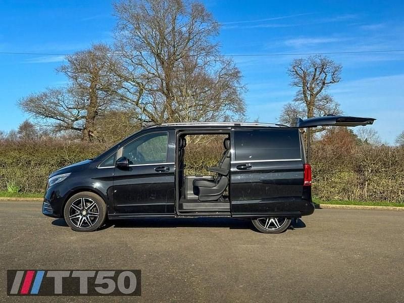 Used Mercedes V250 AMG line 2017 Black MPV