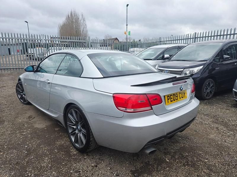 Used BMW 320 Cabriolet M Sport 2009 Silver Cabriolet