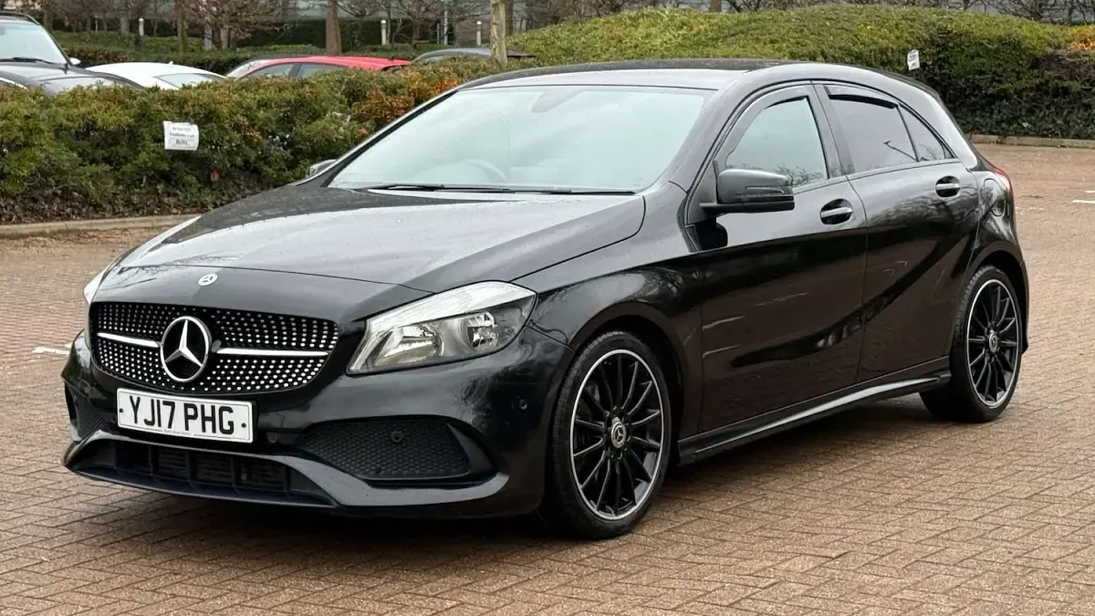 Used Mercedes A200 Executive 136 HP (100 kW) 2017 Black Hatchback