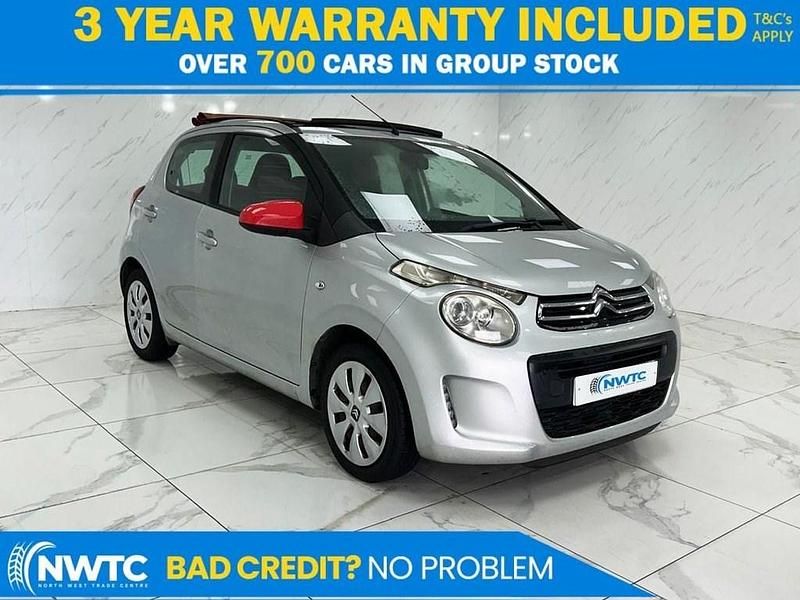 Used Citroën C1 Feel 68 HP (50 kW) 2016 Grey Hatchback