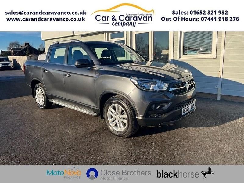 Grey Used 2019 Ssangyong Musso Pickup | £10,950 (Fair price) - Image 1/4