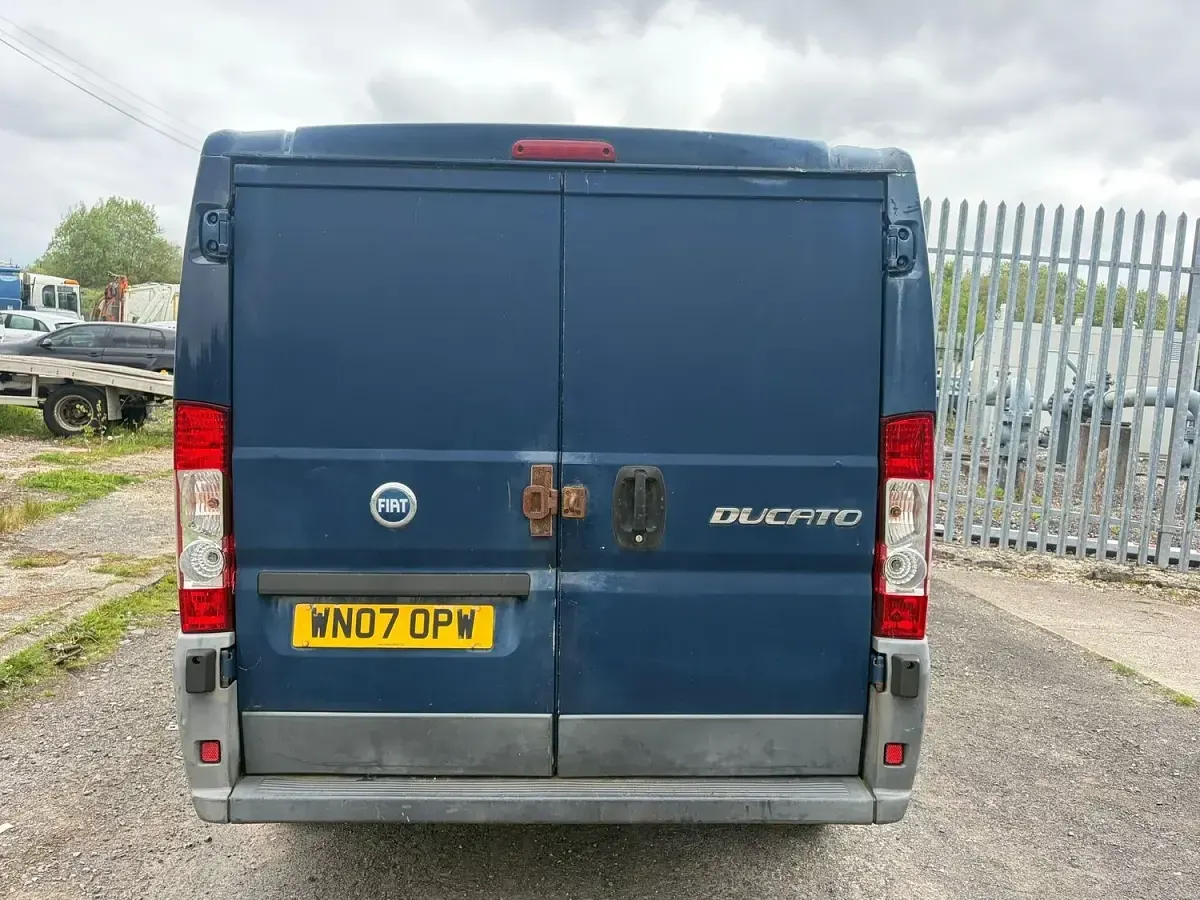 Used Fiat Ducato 2007 Blue Van