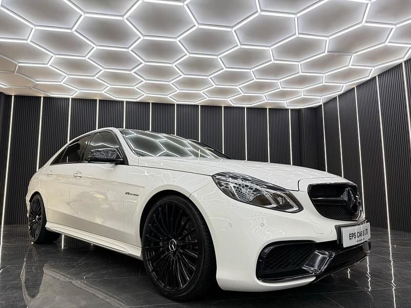 White Used 2015 Mercedes E63 AMG AMG Sedan | £25,773 - Image 1/4