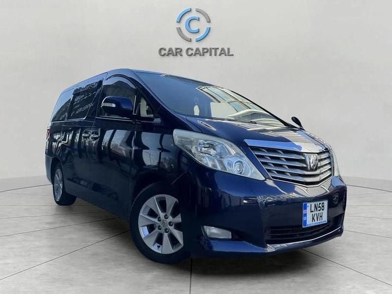 Used Toyota Alphard 2008 Blue MPV