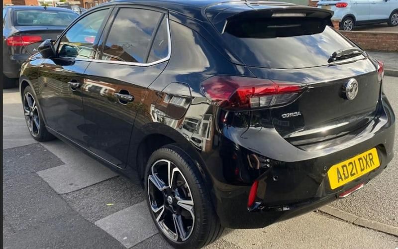 Used Vauxhall Corsa Elite 101 HP (74 kW) 2021 Black Hatchback