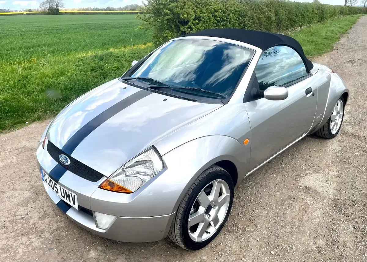 Begagnad Ford StreetKa 95 HK (69 kW) 2005 Silver Cab