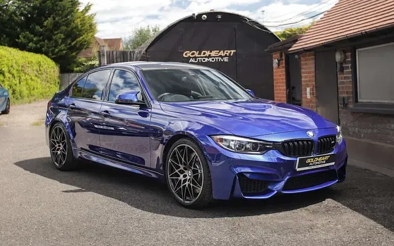 Used BMW M3 Competition Edition 450 HP (330 kW) 2018 Blue Sedan