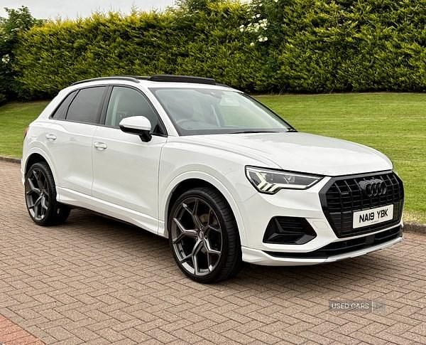 White Used 2019 Audi Q3 Sport SUV | £16,450 - Image 1/4