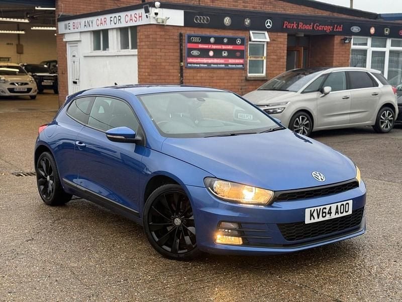 Blue Used 2015 VW Scirocco GT Coupe | £6,990 (Good price) - Image 1/4