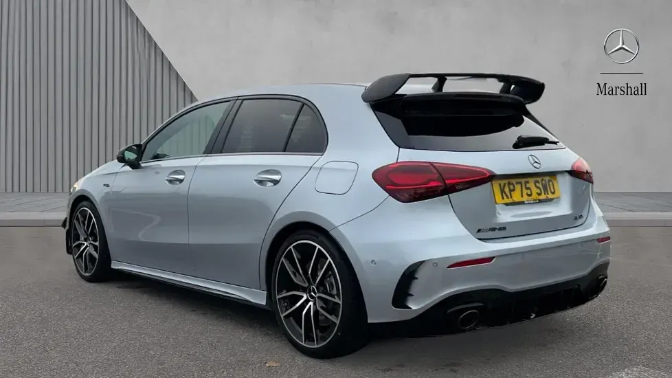 Used Mercedes A35 AMG Edition 306 HP (225 kW) 2025 Metallic paint hightech silver Hatchback