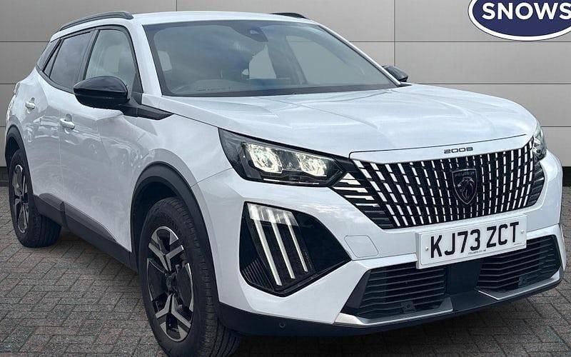 White Used 2024 Peugeot 2008 Allure SUV | £17,886 (Fair price) - Image 1/4