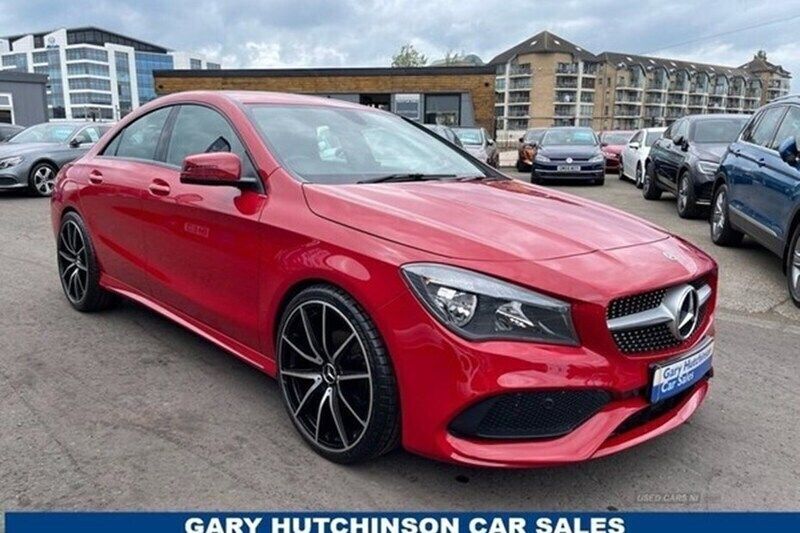 Red Used 2019 Mercedes 180 AMG line Sedan | £16,995 (Good price) - Image 1/1
