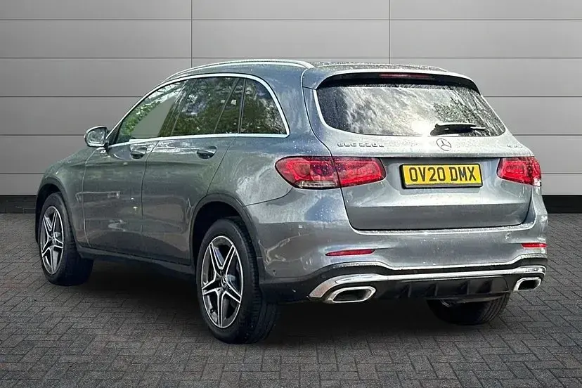 Used Mercedes GLC220 AMG line 194 HP (142 kW) 2020 Selenite grey SUV