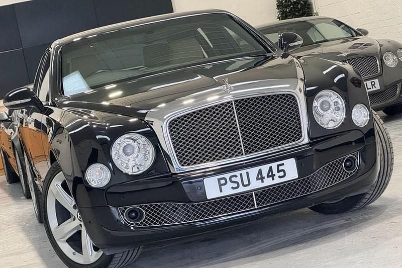 Used Bentley Mulsanne 505 HP (371 kW) 2010 Black Sedan