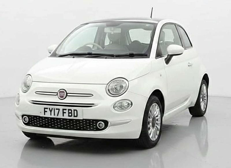 Used Fiat 500 Lounge 69 HP (50 kW) 2016 White Hatchback