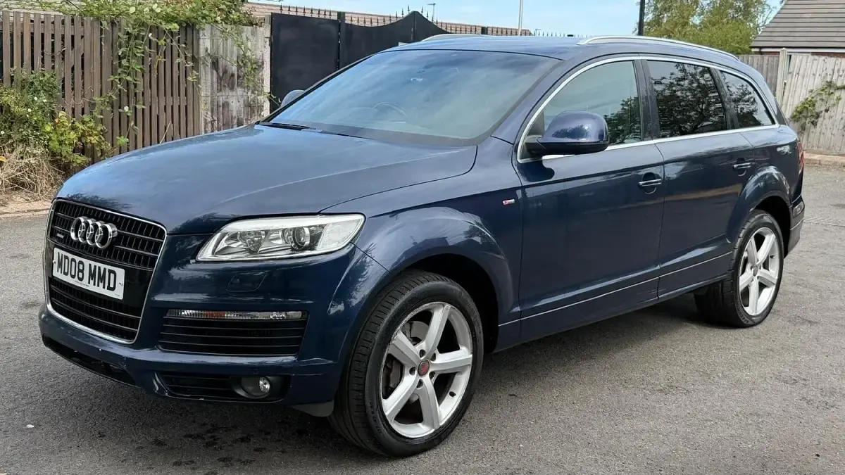 Used Audi Q7 S-Line 240 HP (176 kW) 2008 Blue SUV