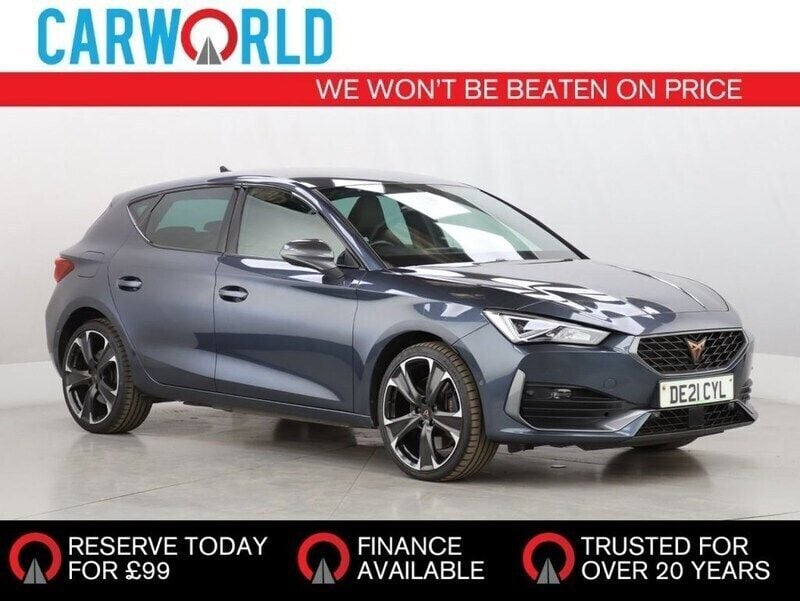 Grey Used 2021 Cupra Leon VZ2 Hatchback | £14,990 (Fair price) - Image 1/3