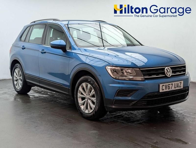 Used VW Tiguan S 150 HP (110 kW) 2017 Blue SUV