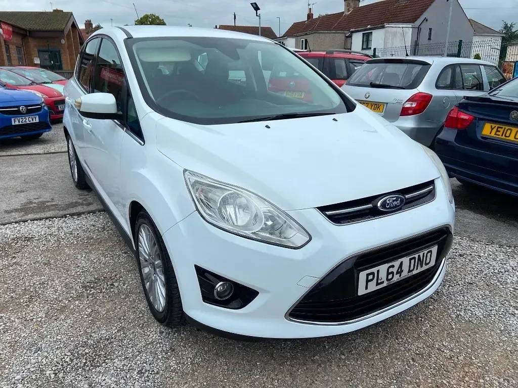 Used Ford C-MAX Titanium 113 HP (83 kW) 2014 White MPV