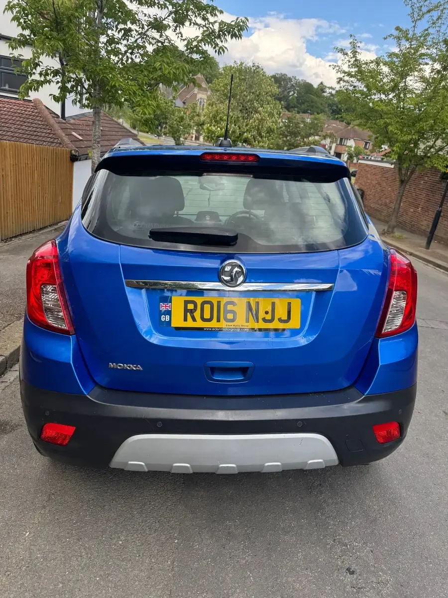 Used Vauxhall Mokka 115 HP (84 kW) 2016 Blue SUV